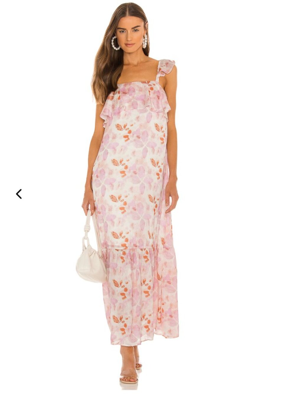 House of Harlow 1960 x REVOLVE Evelyne Maxi Dress in Watercolor Floral, Size L